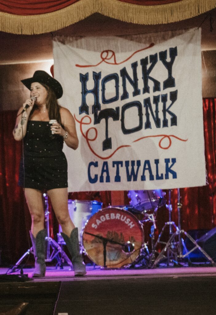 Honkytonk Catwalk at Sagebrush in Austin, Texas.