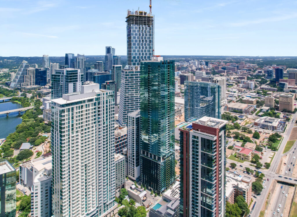 Aerial view of The Modern. (Photo by Shutterbug Studios)