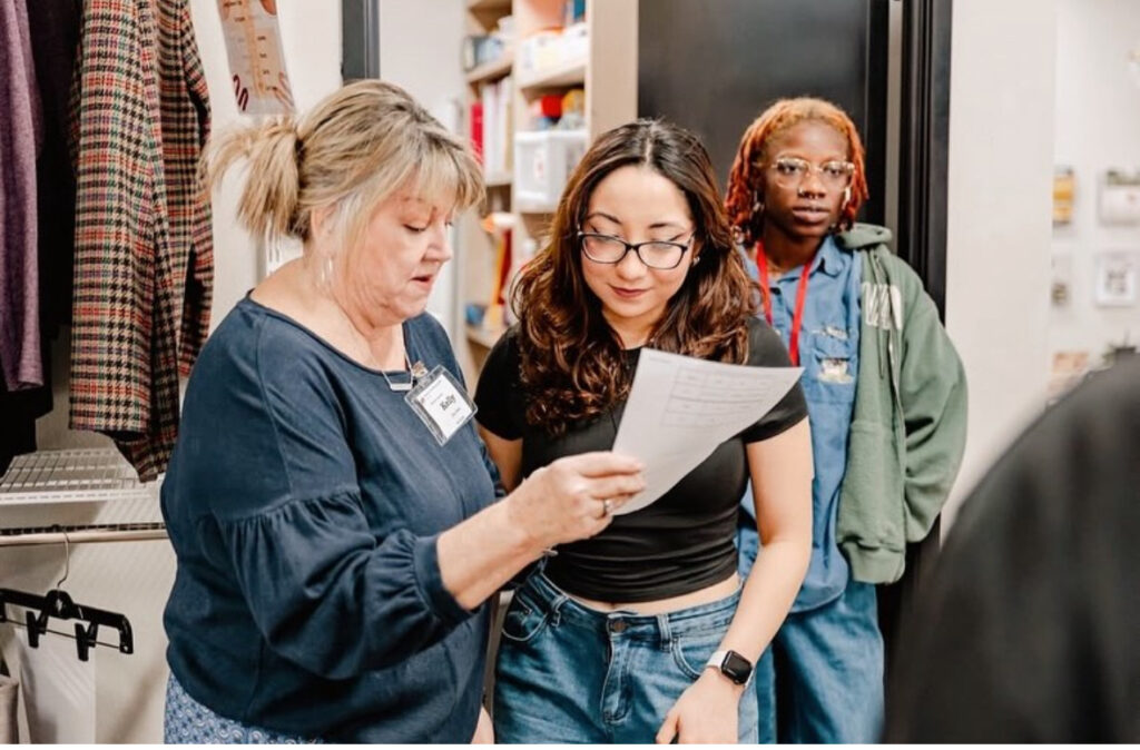 Dress for Success Austin's programs go beyond the clothes, offering a multitude of programs that help lead women towards success. (Photo courtesy of Del Valle High School)