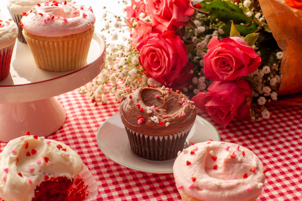 SusieCakes Valentine's Day cupcakes. (Photo courtesy of SusieCakes)
