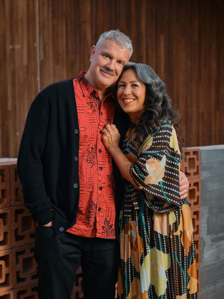 Audrie San Miguel and her husband, Graham Williams. (Photo by Cass Klepac)