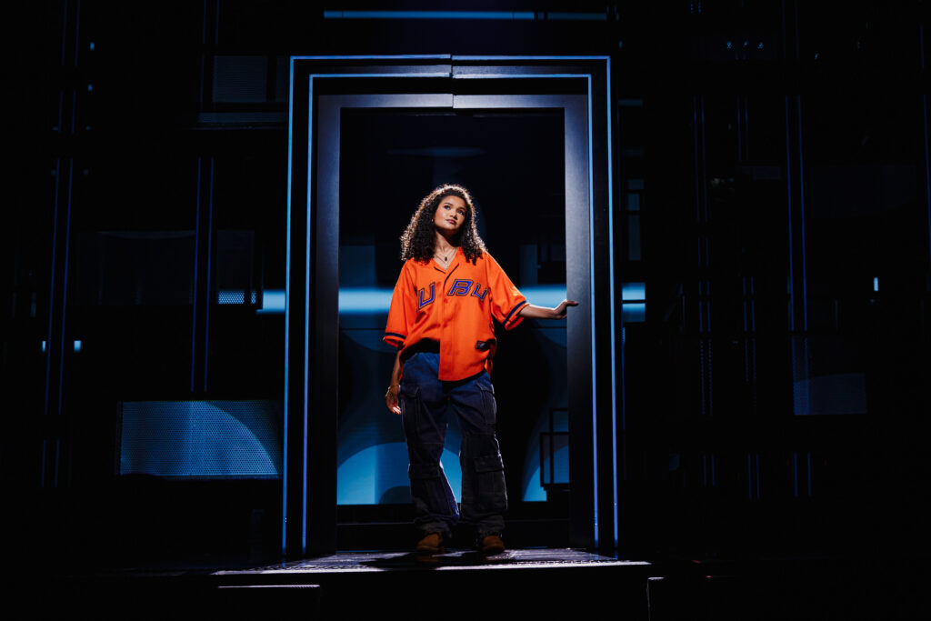 Maya Drake as Ali in the North American tour of "Hell’s Kitchen," the musical inspired by the life and music of Alicia Keys. (Photo by Marc J. Franklin)