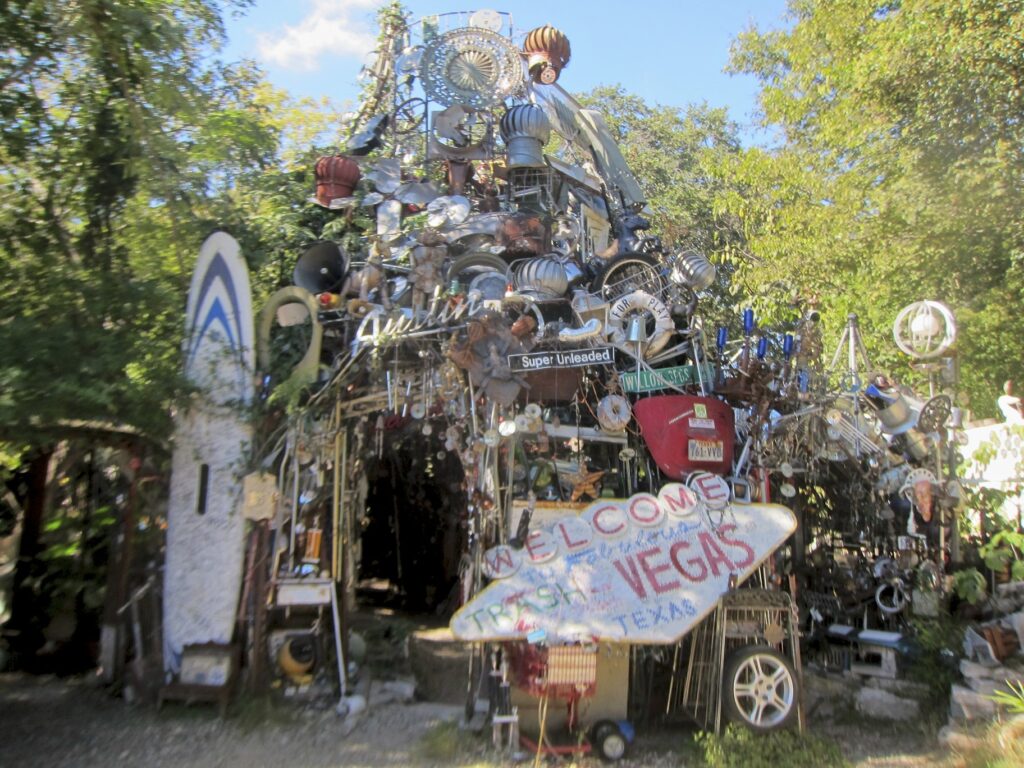 The Cathedral of Junk in Austin. (Photo by Jennifer Morrow)