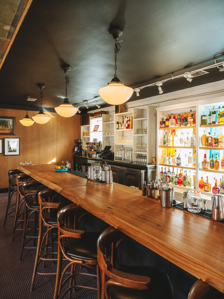 The interior of Boni’s Bar Next Door in Austin