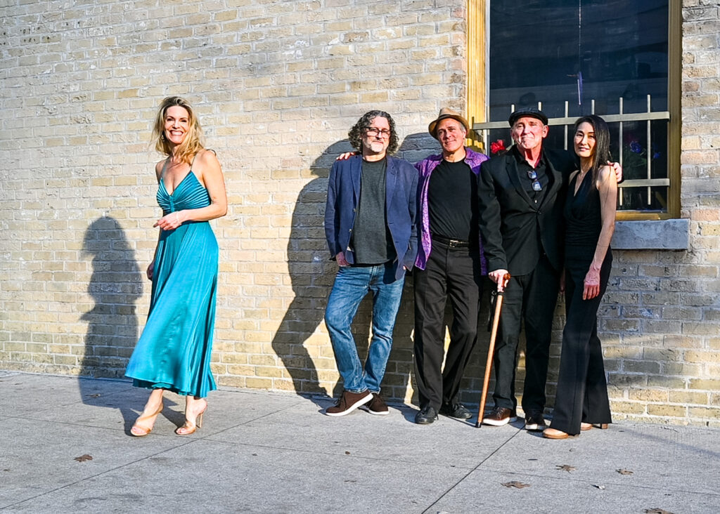 Sarah Sharp and the musicians that have been behind every great Thursday night at the Elephant Room (Photo by white Bird Wilsford)