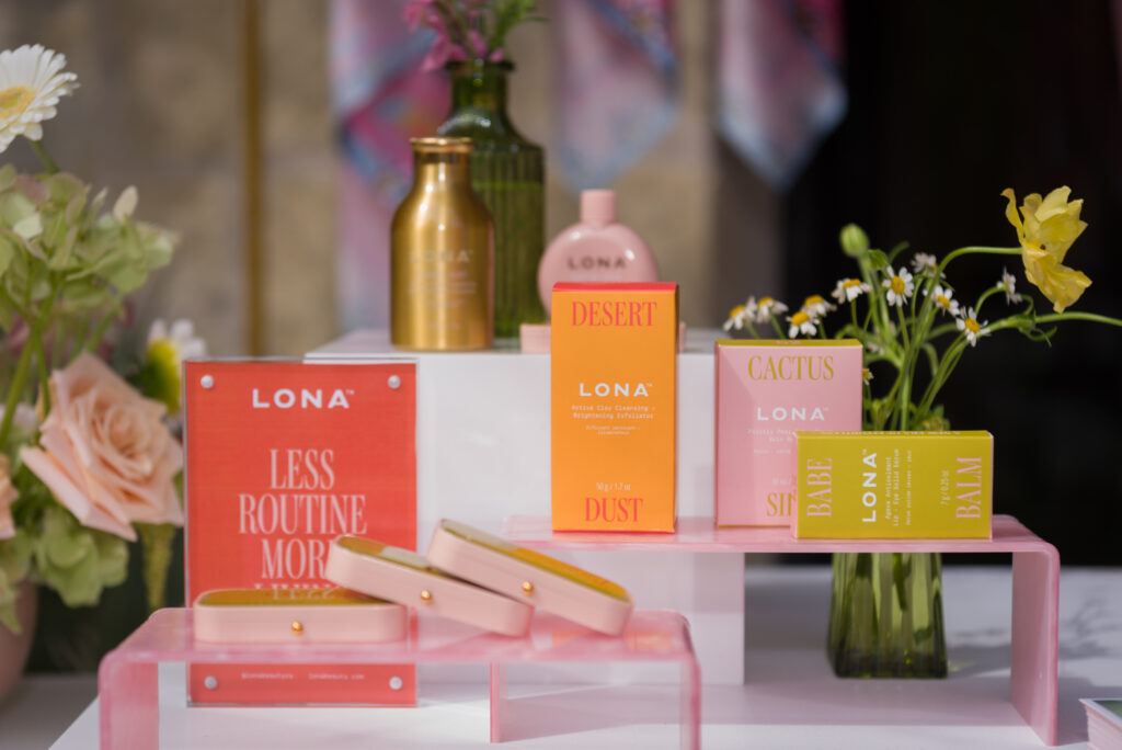 LONA Beauty products.