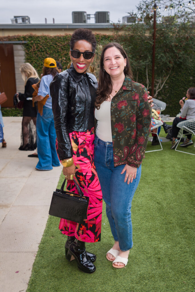 Catenya McHenry and Angela Hinson. (Photo by John Pesina)