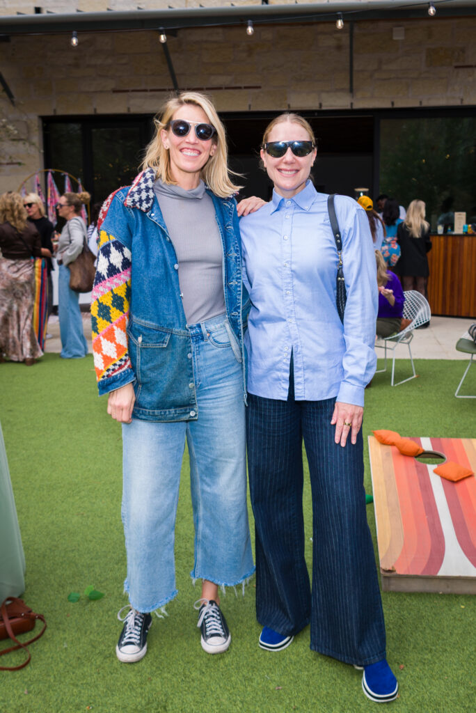Jenn Molinari and Valerie Figlin at TRIBEZA International Women's Day Concert. (Photo by John Pesina)