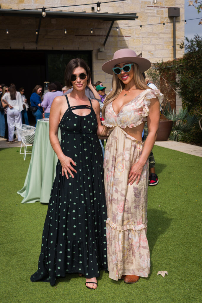 Lauren Andersen and Monique Nicole LeClair at TRIBEZA International Women's Day Concert.