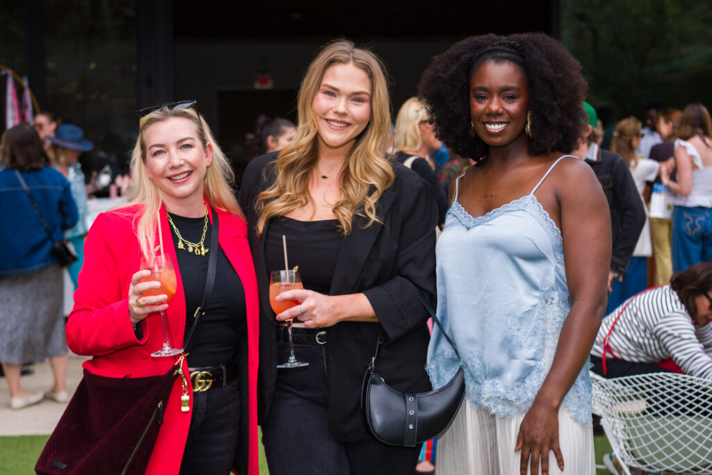 Linda Russell, Natalie Merino and Etinosa Ogbevoen at TRIBEZA International Women's Day Concert