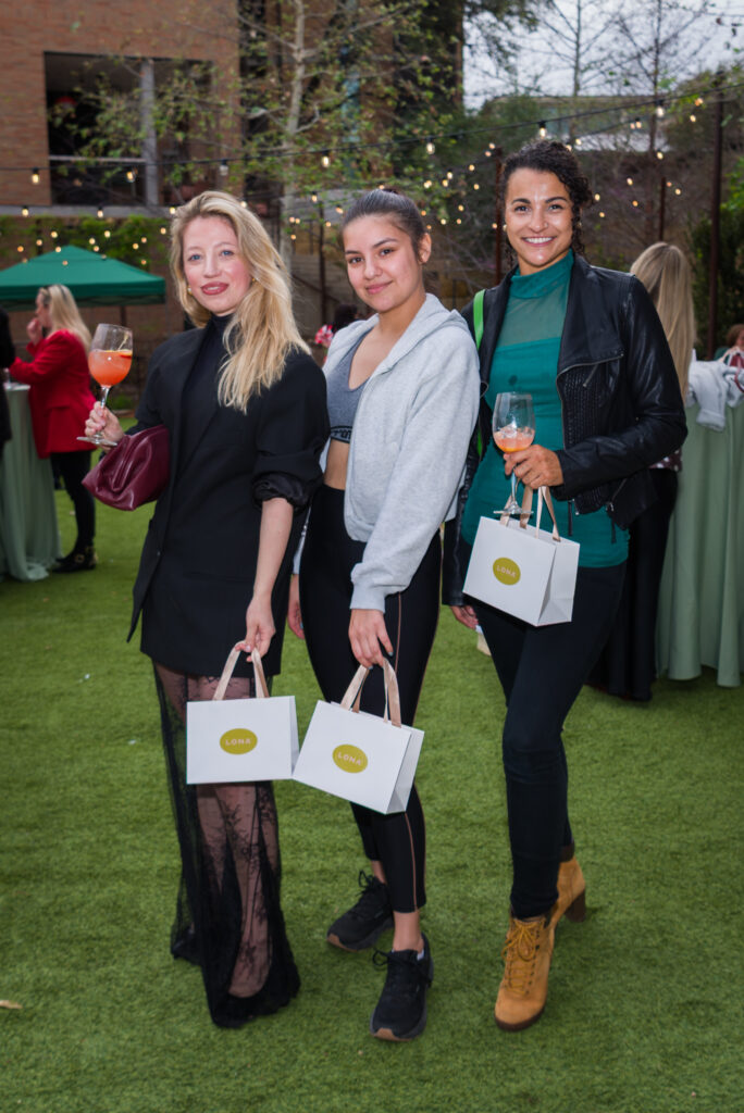 Nataly Zemnatazem, Nubia Sanchez and Kala Jones at TRIBEZA International Women's Day Concert