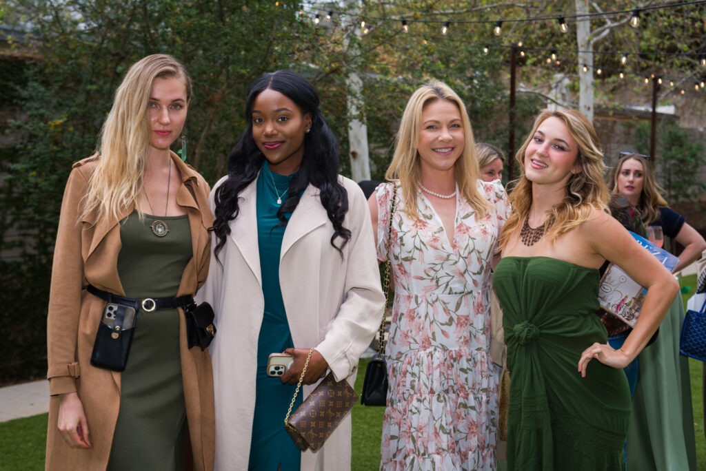 Violett Gaida, Aine Ekoh, Kelly Taliaferro and Gabrielle Duhon at TRIBEZA International Women's Day Concert