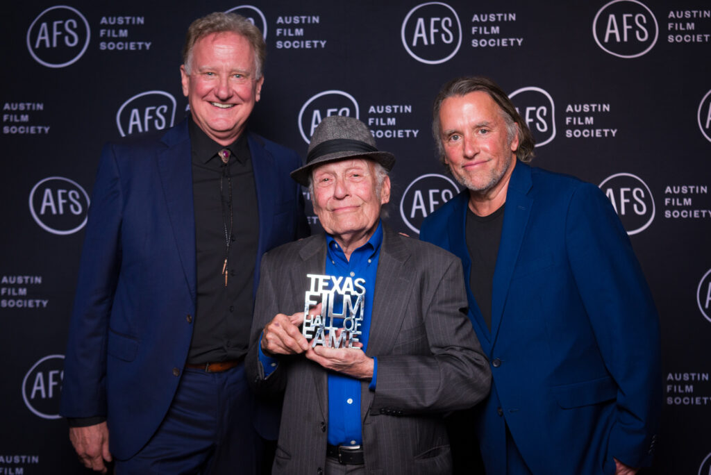 Mike Blizzard, Sonny Carl Davis and Richard Linklater Texas Film Awards