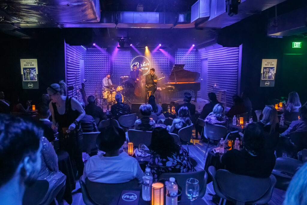 Parker Jazz Club in Austin, Texas.