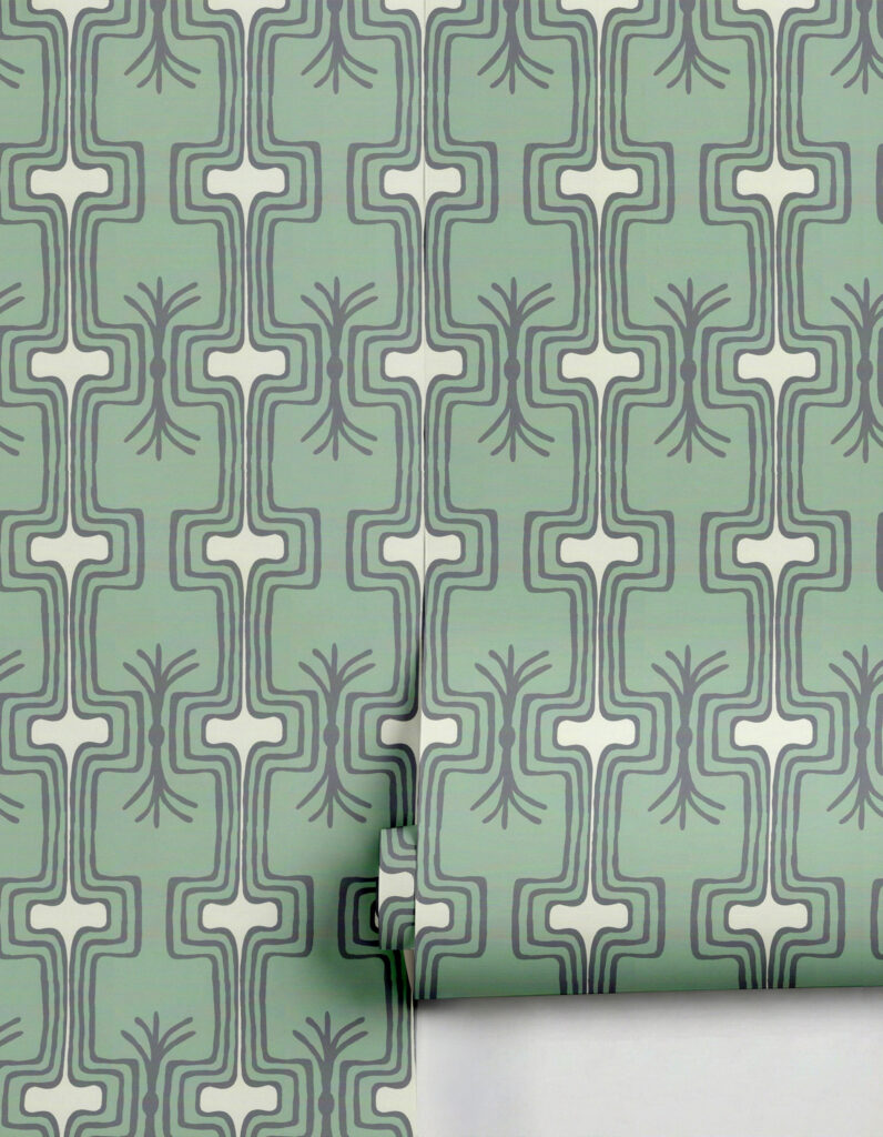 Clay Imports’ On The Fringe wallpaper. (Courtesy of Clay Imports)