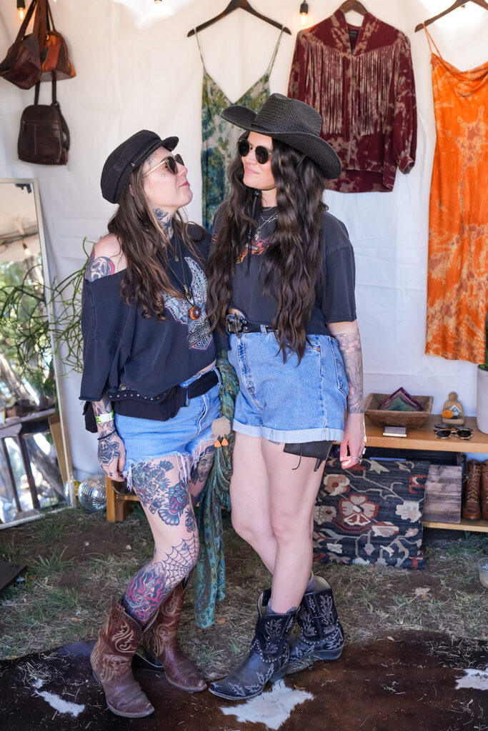 Stevie Jernigan and Libby Bird at Luck Reunion