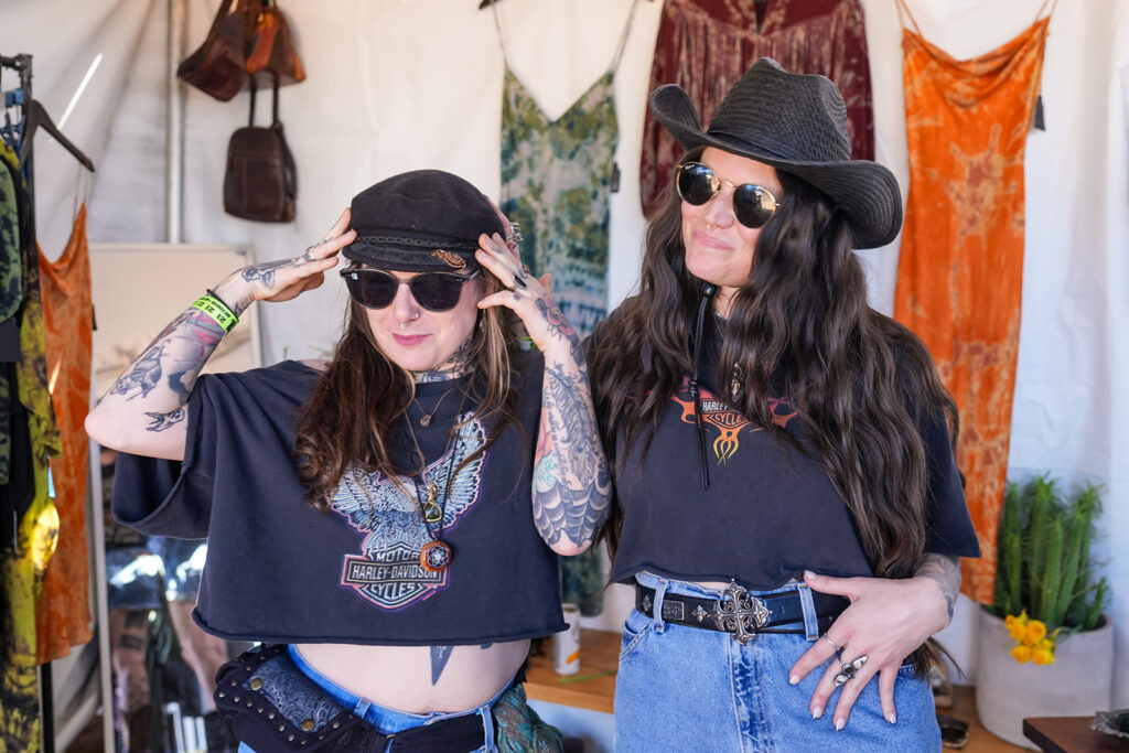 Stevie Jernigan and Libby Bird at Luck Reunion