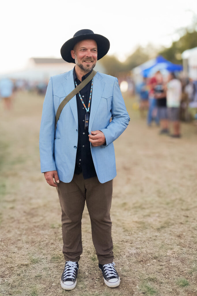 Justin Dzuban at Luck Reunion