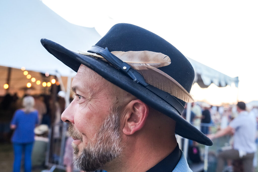 Justin Dzuban at Luck Reunion