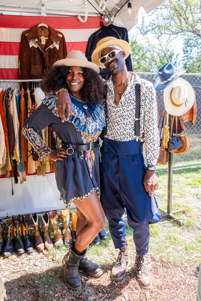 Cheyennestarr Moore and Aroyn Day at Luck Reunion