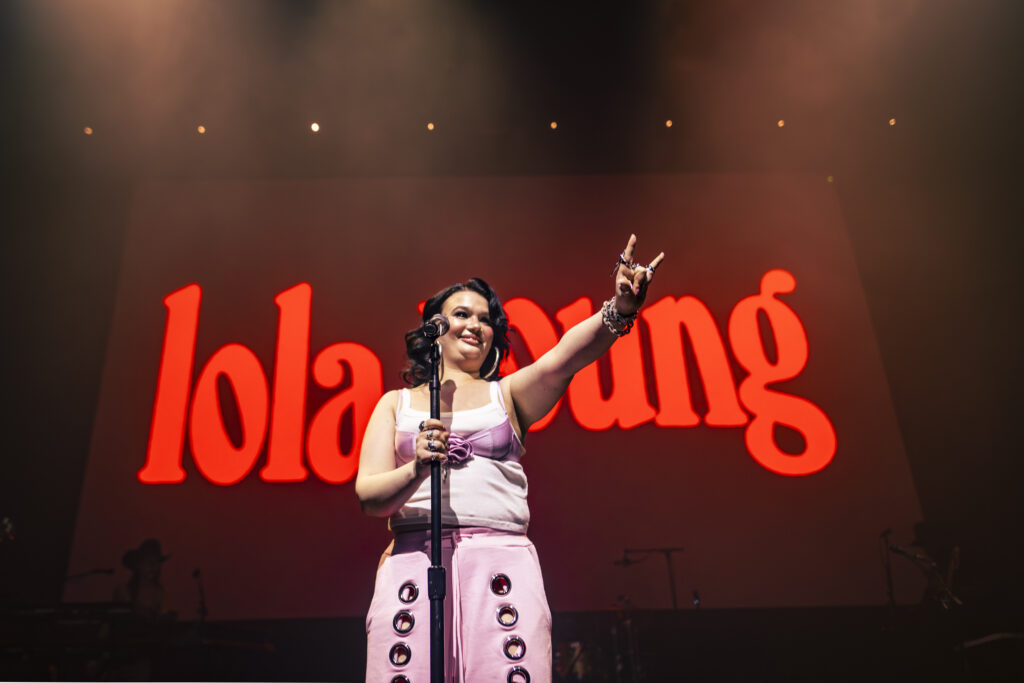 Lola Young of Lola Young at Rolling Stone's Future of Music Showcase: Lola Young Night held at ACL Live at the Moody Theater on March 12, 2026 in Austin, Texas. (Photo by Salihah Saadiq for Rolling Stone)