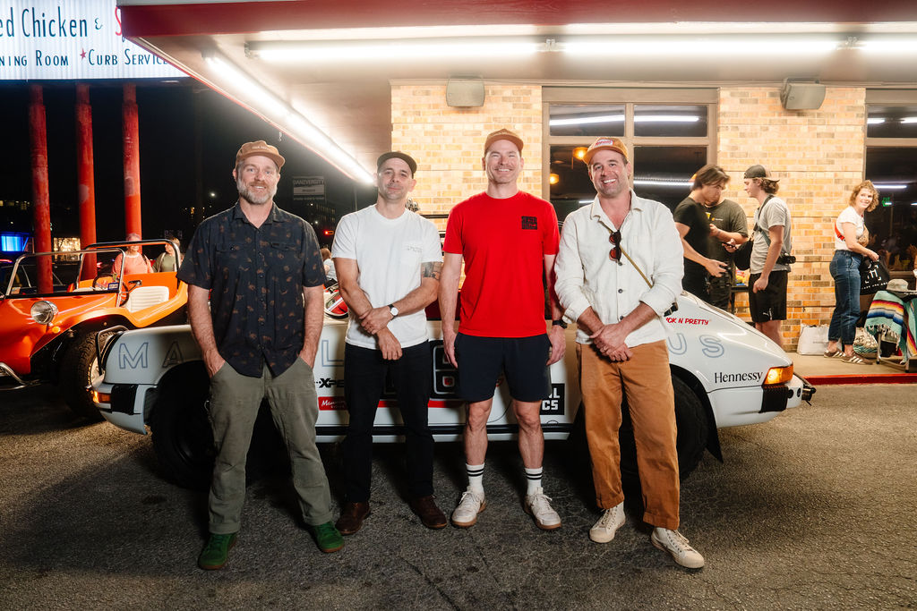 Jim Bauer, Keith Lockerby, Jed Rogers and Aaron Ross