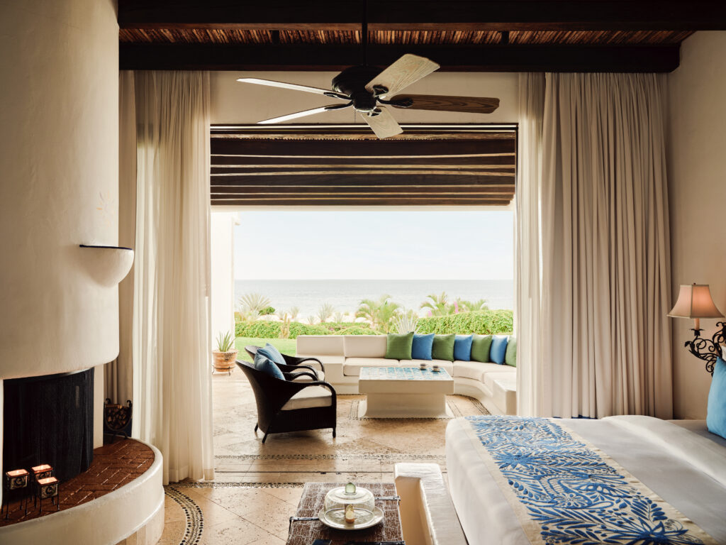 Guest room at Las Ventanas al Paraiso, a Rosewood Resort.