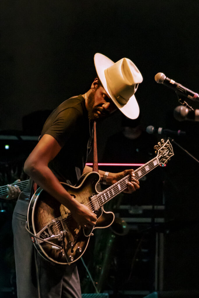 Gary Clark Jr. performs at Austin Blues Festival