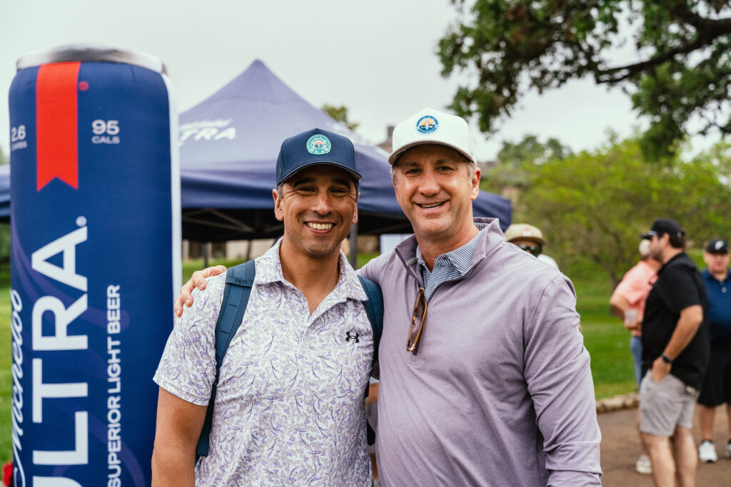 Mark Garza and Patrick Eitel. (Photo by Jasmine Coro)