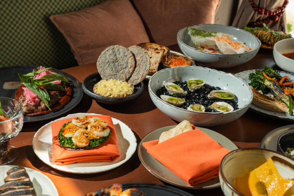 A selection of dishes from Hermanas in East Austin. (Photo by Jeff Fierberg)
