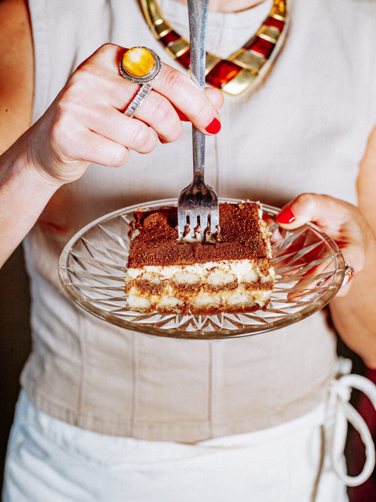 House-made tiramisu at Panciuto in Hyde Park. (Photo by Chad Wadsworth)
