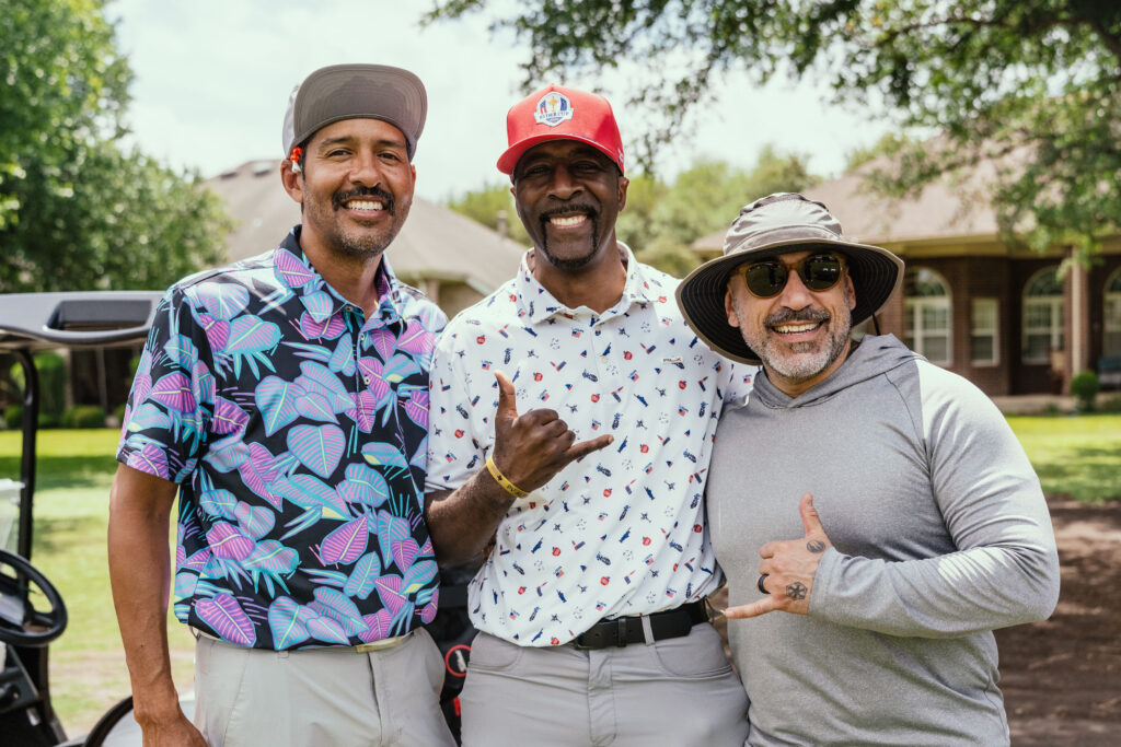 Solomon Pendleton, Charles Allen and Cesar Barajas. (Photo by Jasmine Coro)