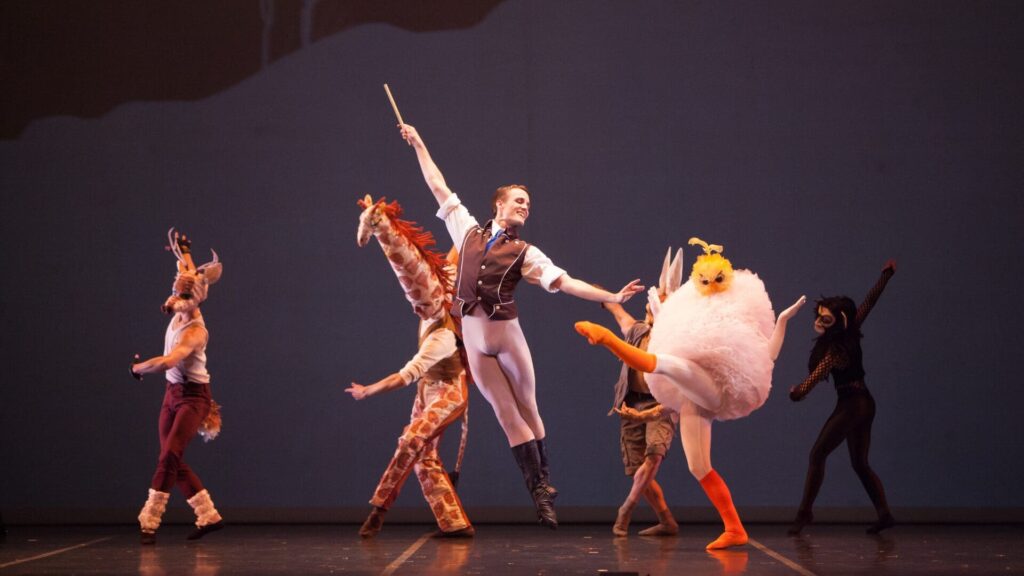 Ballet dancers perform "The Magic Flute" in Austin