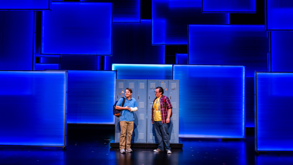 A theatrical performance of the hit Broadway show, "Dear Evan Hansen"