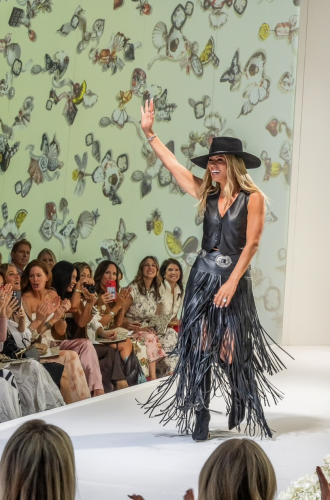 Tara Rudes Dann at MJ&M Fashion show 2026