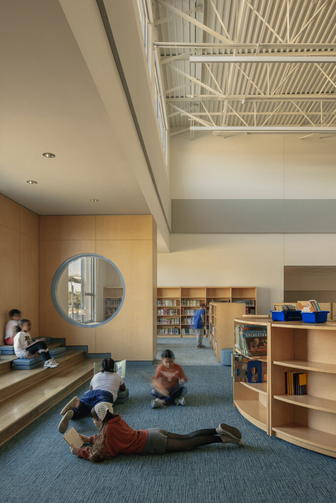 Harris Elementary School designed by LPA Design Studios.