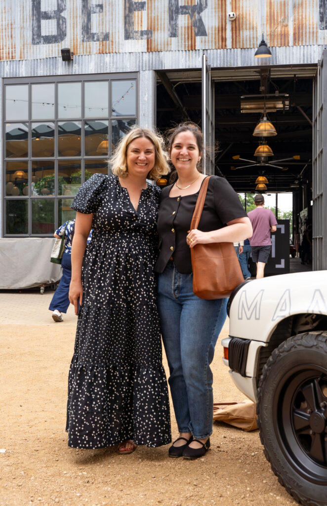 Jennifer Sinski and Angela Hinson