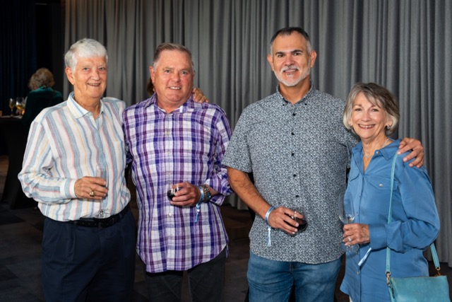 Jim Raup, Larry Connelly, Ram Rangel, Brenda Raup Medium