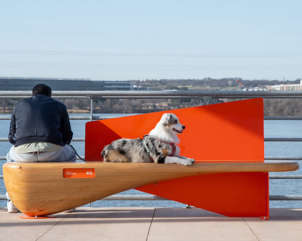 Maraca Bench designed by Lemmo Architecture and Design.