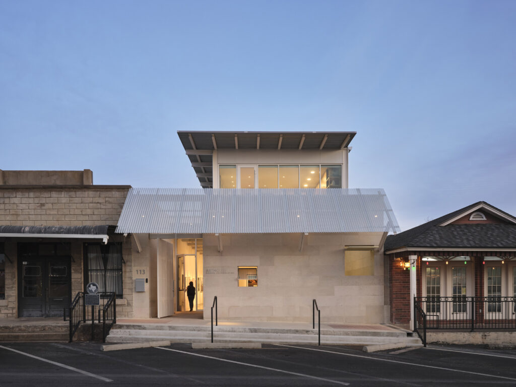 Marble Falls Arthouse designed by Lake Flato Architects.