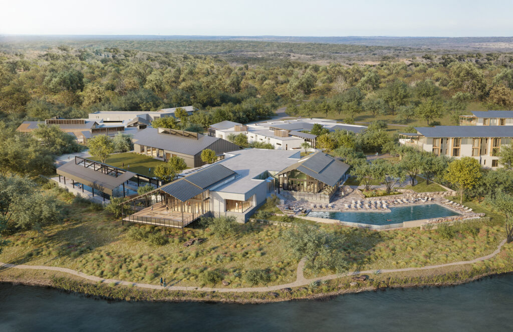 Canyon Ranch Austin Resort Rendering