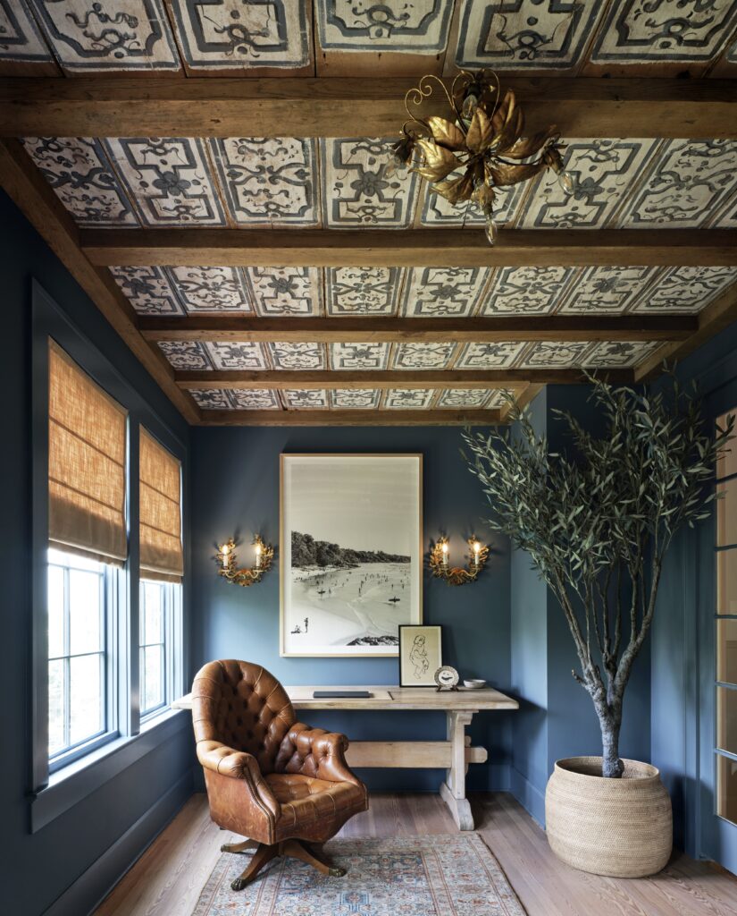 The home office in the Judges Hill residence