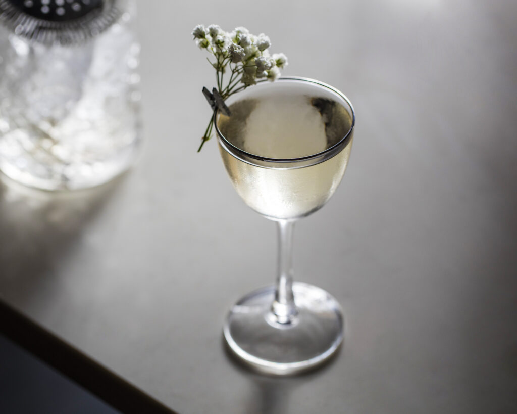 The Roosevelt Room's Silver Meadows cocktail. 