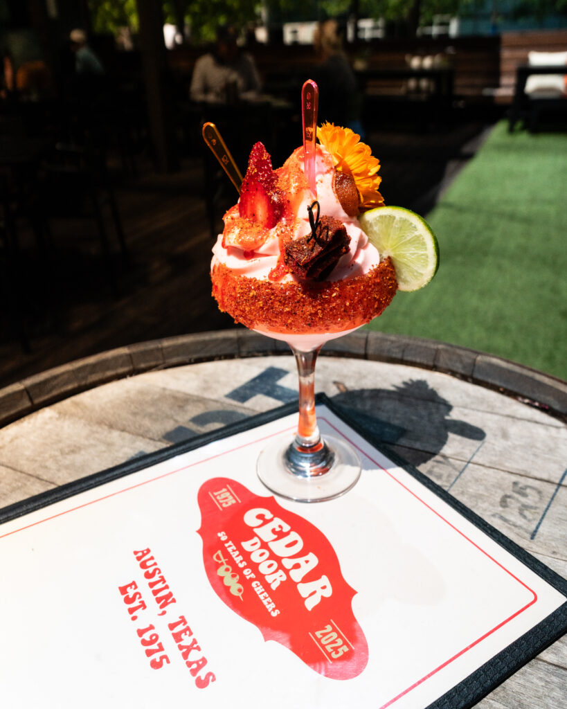 Soft Serve Margarita from Cedar Door Patio Bar & Grill. 
