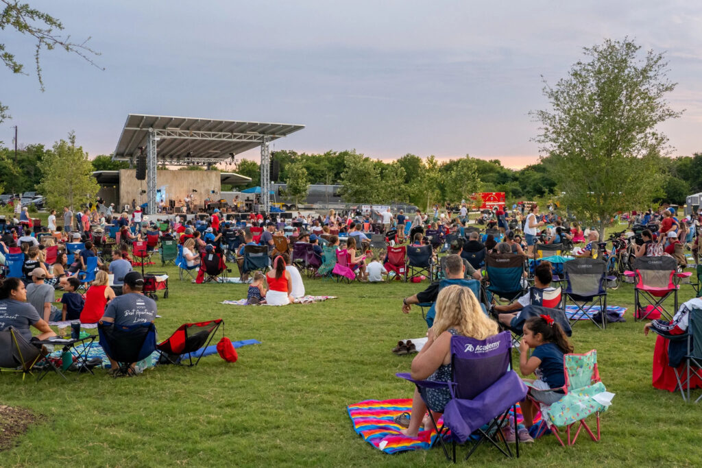 Red, White & Buda Independence Day celebration. (Photo courtesy of the City of Buda)