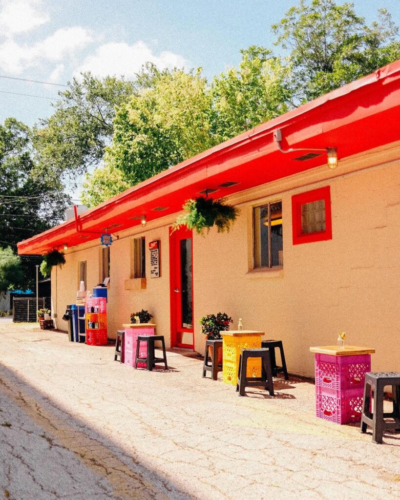 East Austin cafe Mercado Sin Nombre.