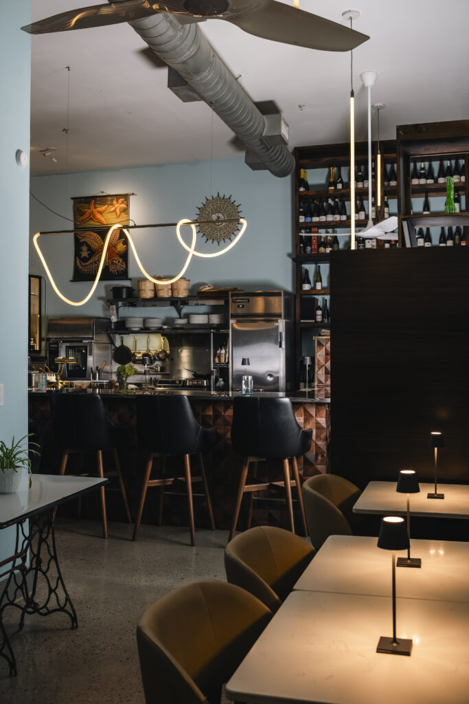 APT 115 – Dining Room View into Wine Bar – Credit Jasmin Porter