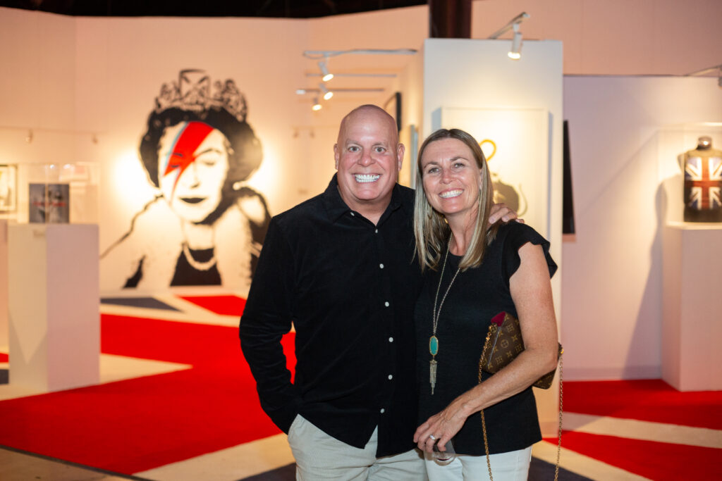 Brad Booker and Tatjana Deegan.