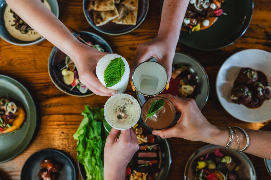 El Raval food and beverage offerings. (Photo by Jane Yun)