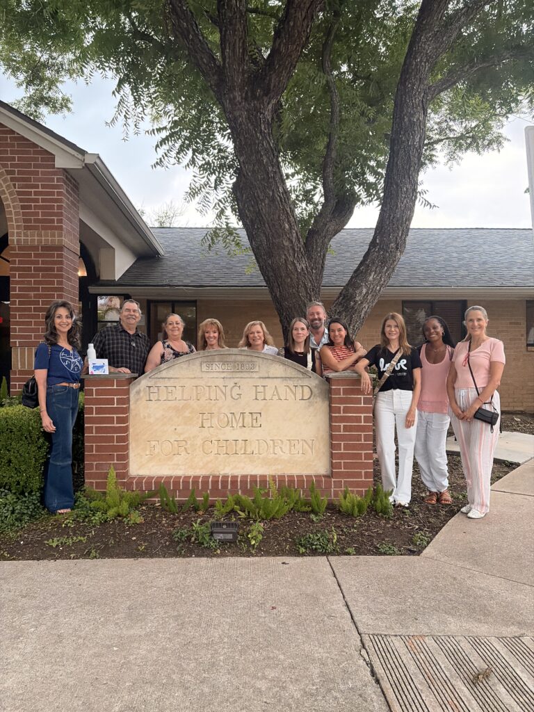 Agents with Christie’s International Real Estate | @properties Lone Star volunteer with Helping Hand Home
